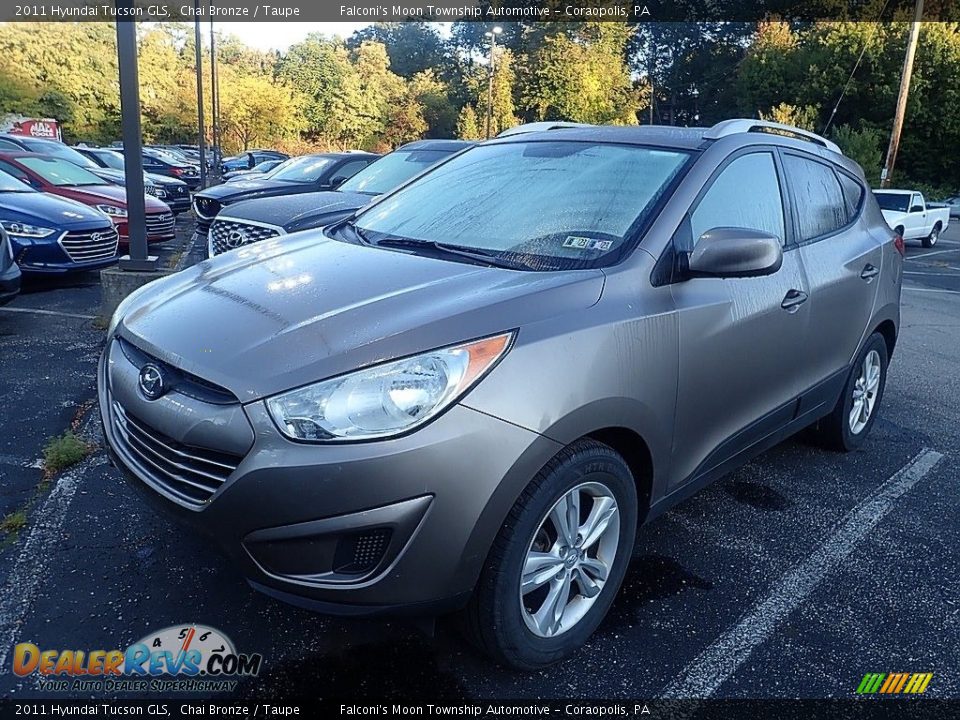 2011 Hyundai Tucson GLS Chai Bronze / Taupe Photo #1