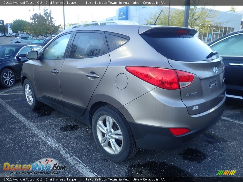 2011 Hyundai Tucson GLS Chai Bronze / Taupe Photo #2