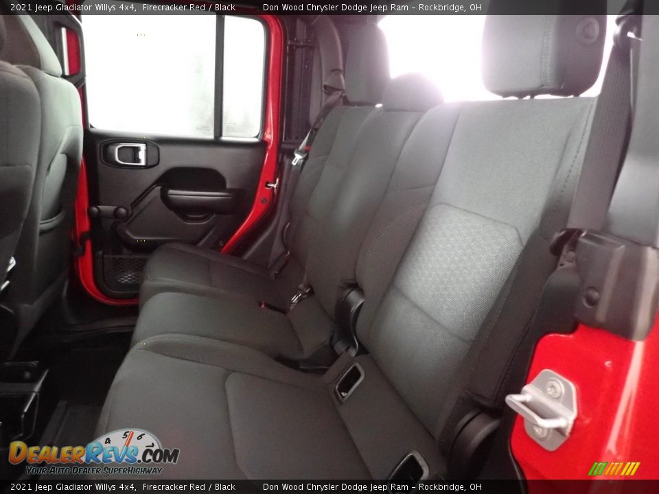 2021 Jeep Gladiator Willys 4x4 Firecracker Red / Black Photo #21