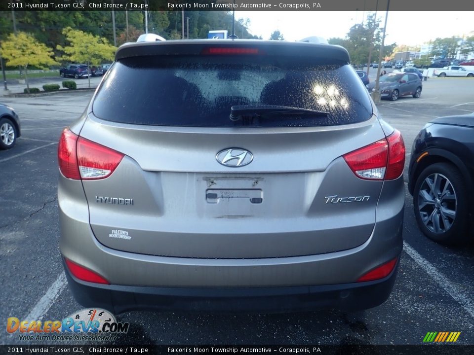 2011 Hyundai Tucson GLS Chai Bronze / Taupe Photo #3