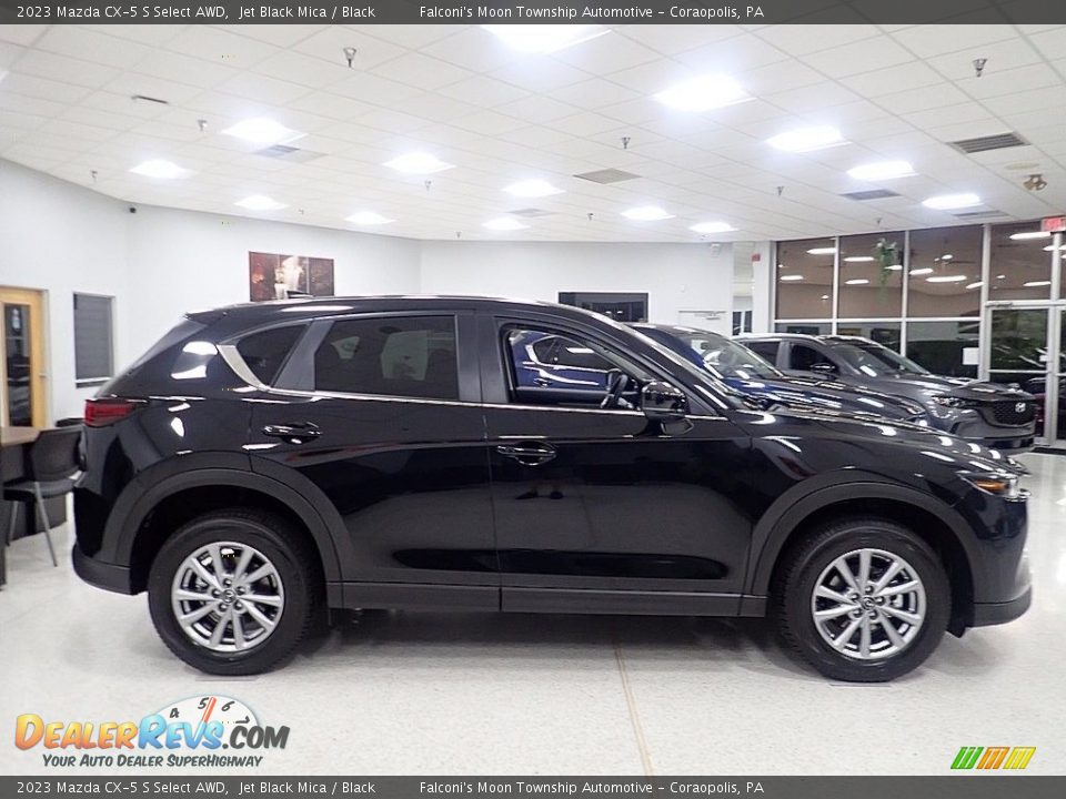 2023 Mazda CX-5 S Select AWD Jet Black Mica / Black Photo #1