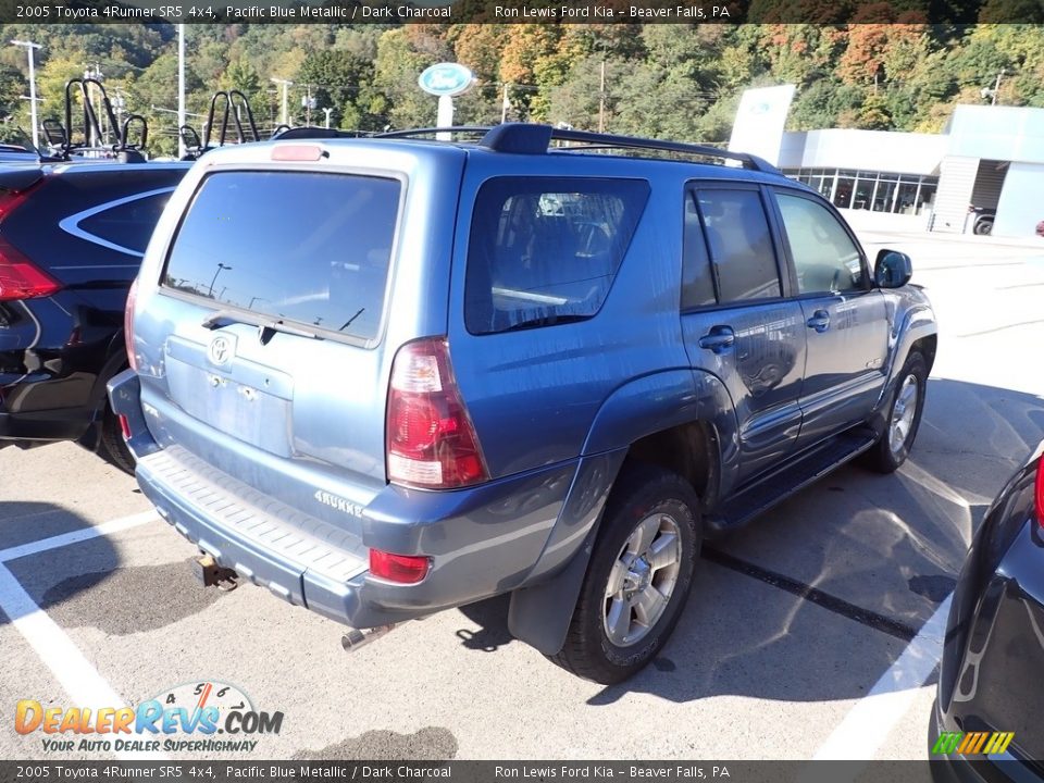 2005 Toyota 4Runner SR5 4x4 Pacific Blue Metallic / Dark Charcoal Photo #4