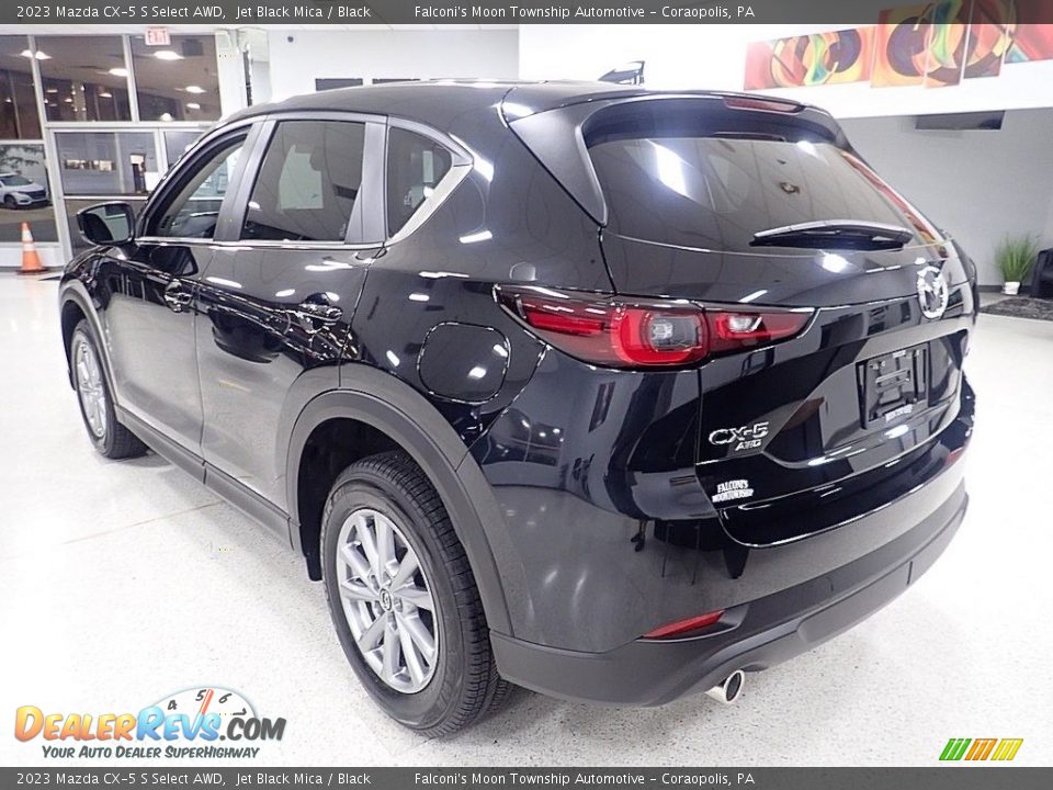 2023 Mazda CX-5 S Select AWD Jet Black Mica / Black Photo #4