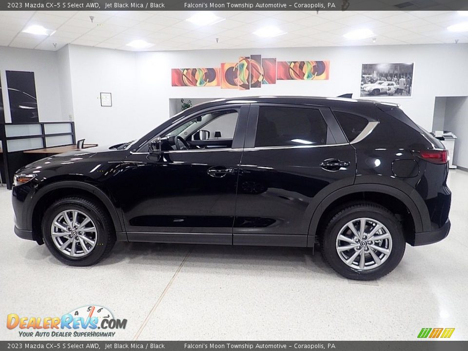 2023 Mazda CX-5 S Select AWD Jet Black Mica / Black Photo #5