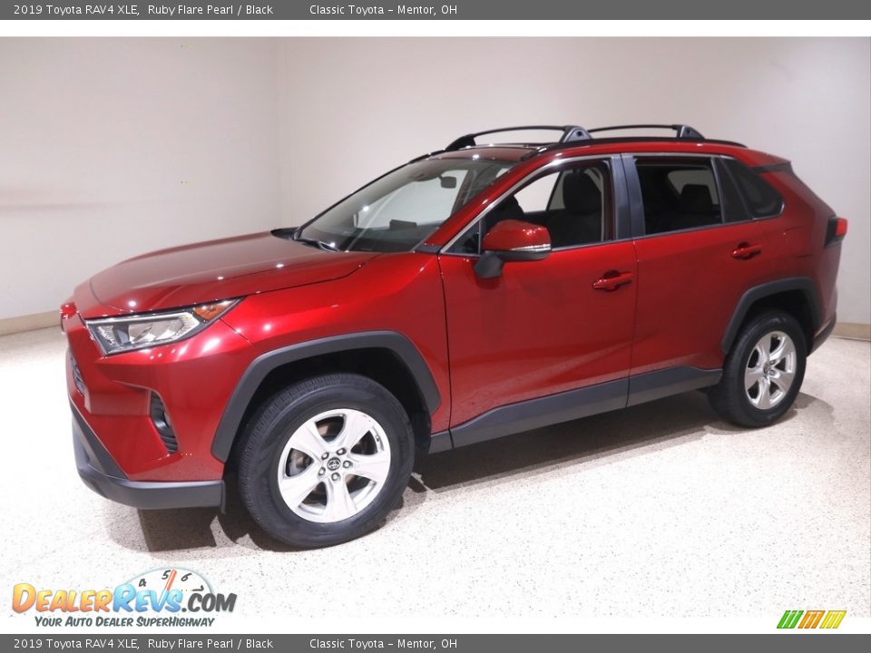 2019 Toyota RAV4 XLE Ruby Flare Pearl / Black Photo #3