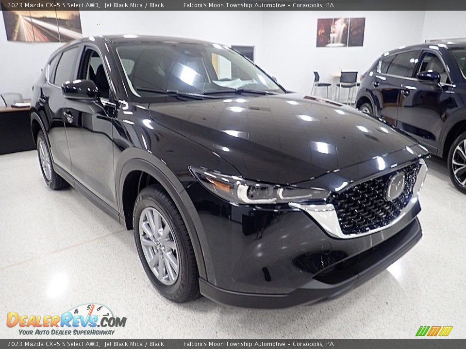 2023 Mazda CX-5 S Select AWD Jet Black Mica / Black Photo #8