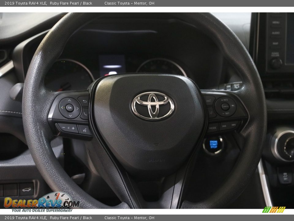 2019 Toyota RAV4 XLE Ruby Flare Pearl / Black Photo #7