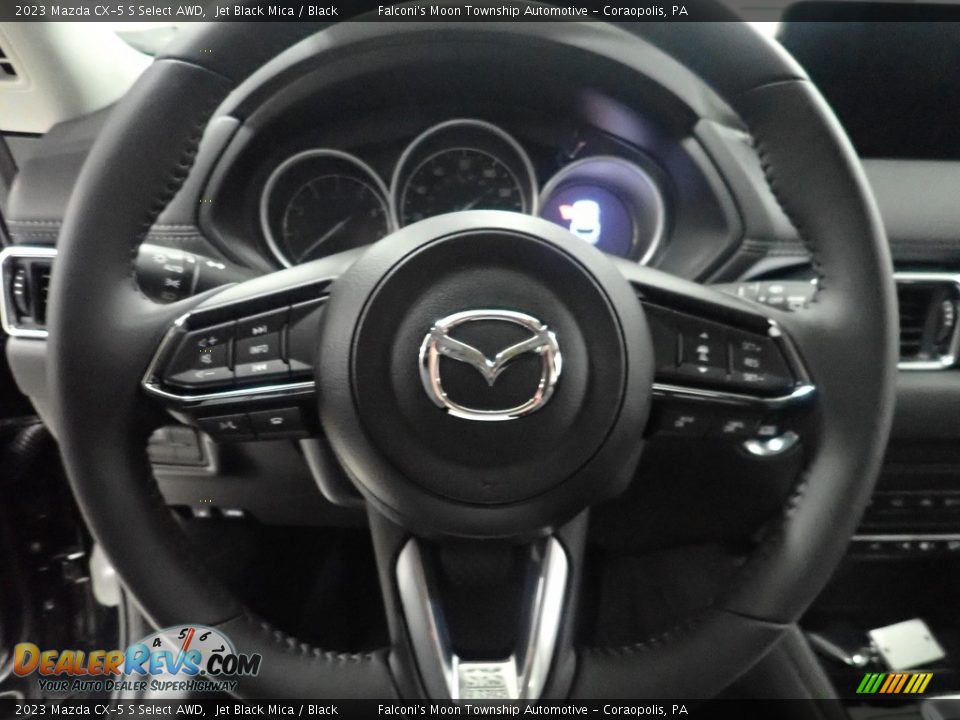 2023 Mazda CX-5 S Select AWD Jet Black Mica / Black Photo #16