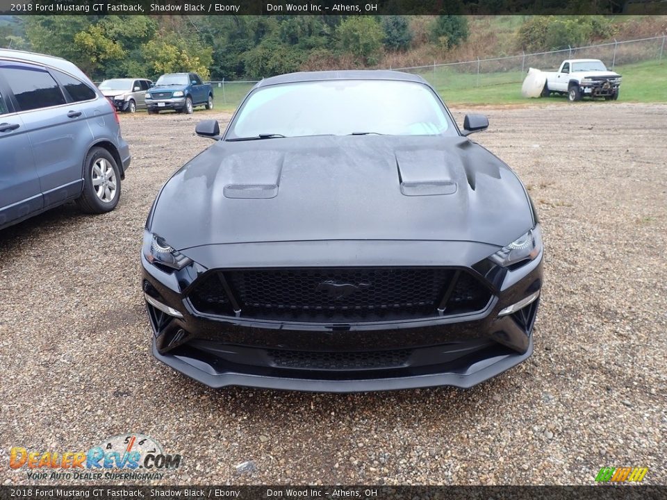 2018 Ford Mustang GT Fastback Shadow Black / Ebony Photo #3