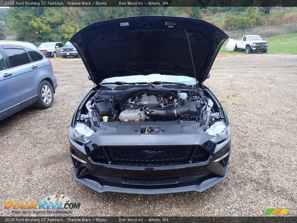 2018 Ford Mustang GT Fastback Shadow Black / Ebony Photo #4