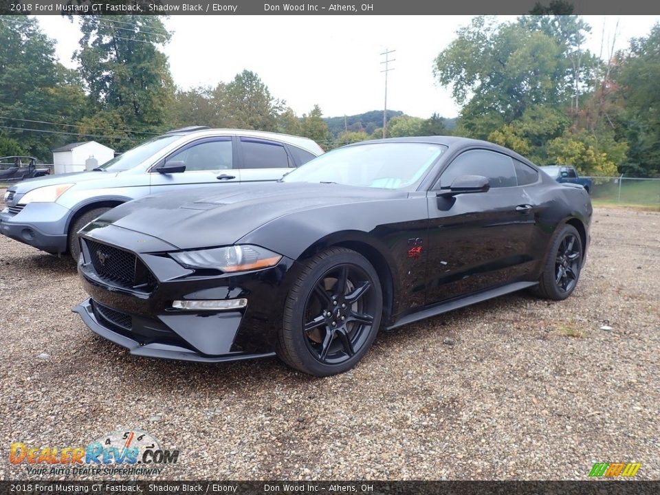 2018 Ford Mustang GT Fastback Shadow Black / Ebony Photo #6
