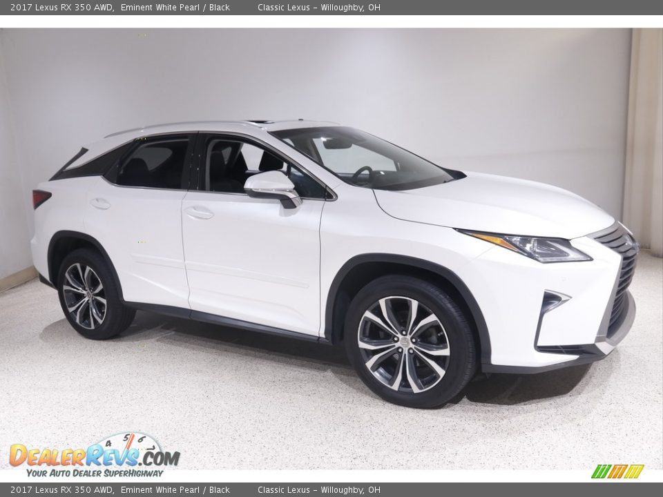 2017 Lexus RX 350 AWD Eminent White Pearl / Black Photo #1