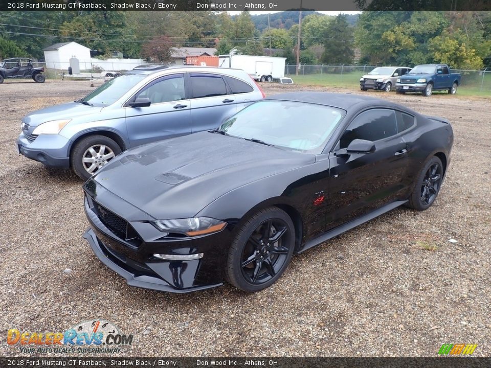 2018 Ford Mustang GT Fastback Shadow Black / Ebony Photo #7