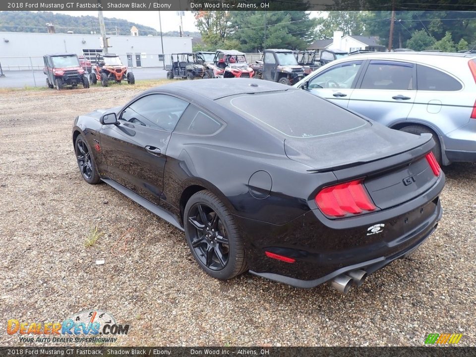 2018 Ford Mustang GT Fastback Shadow Black / Ebony Photo #8