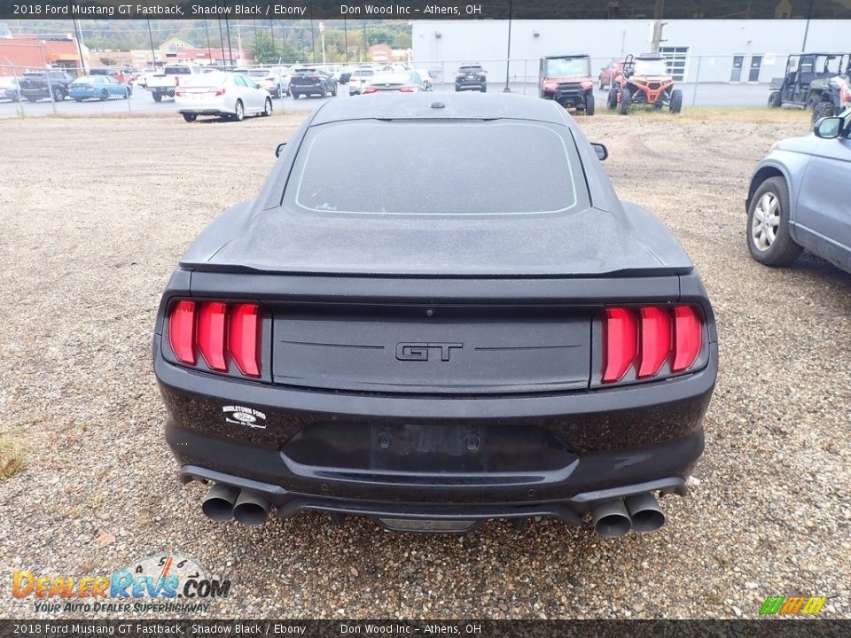 2018 Ford Mustang GT Fastback Shadow Black / Ebony Photo #9