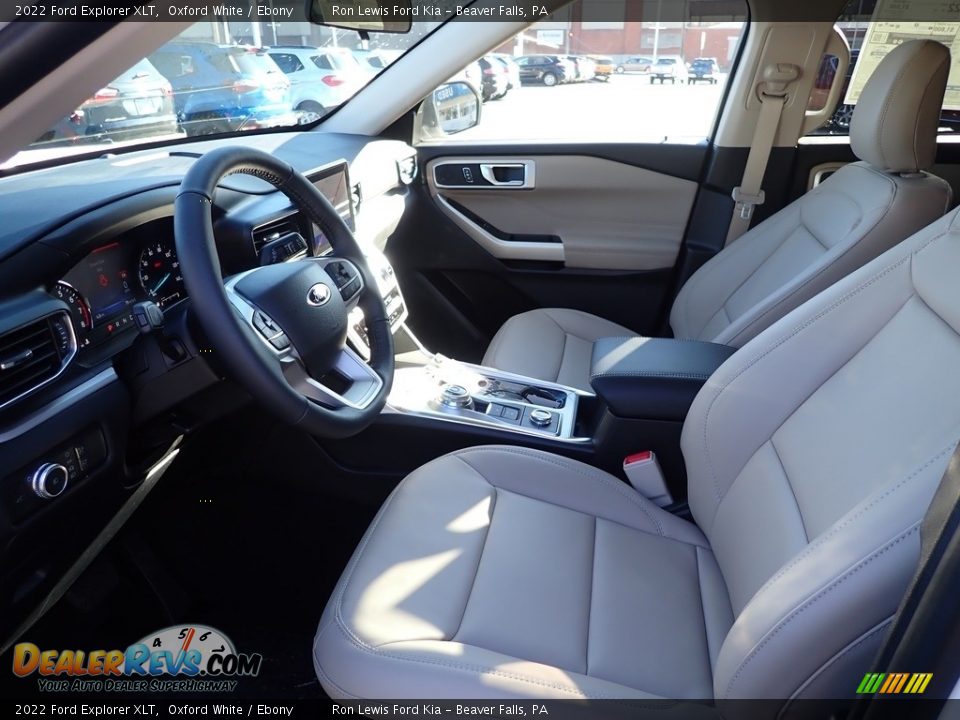 2022 Ford Explorer XLT Oxford White / Ebony Photo #15