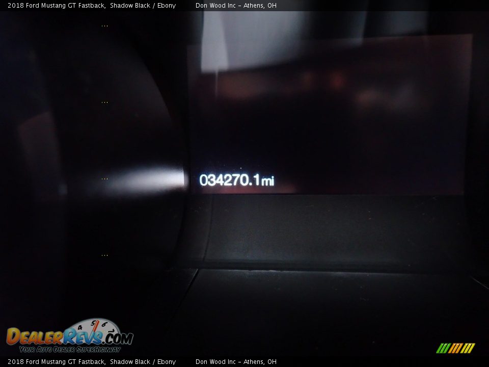 2018 Ford Mustang GT Fastback Shadow Black / Ebony Photo #13