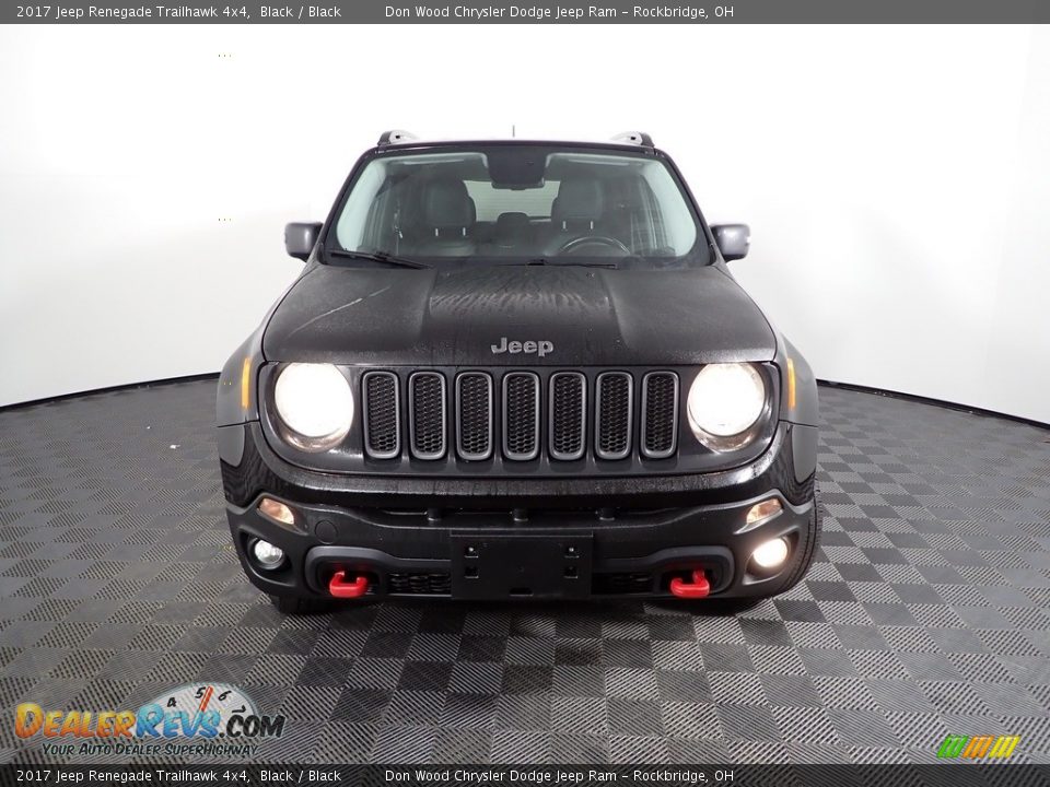 2017 Jeep Renegade Trailhawk 4x4 Black / Black Photo #4