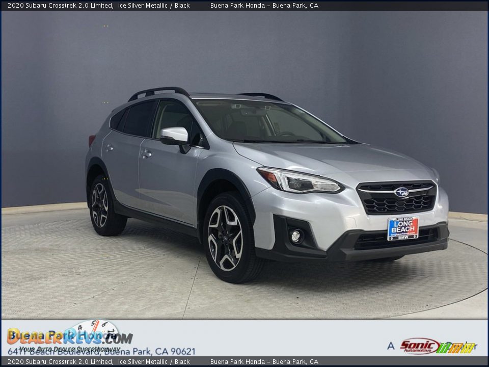 2020 Subaru Crosstrek 2.0 Limited Ice Silver Metallic / Black Photo #1