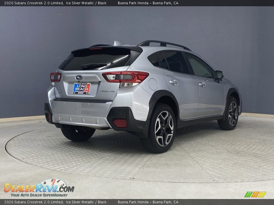 2020 Subaru Crosstrek 2.0 Limited Ice Silver Metallic / Black Photo #5