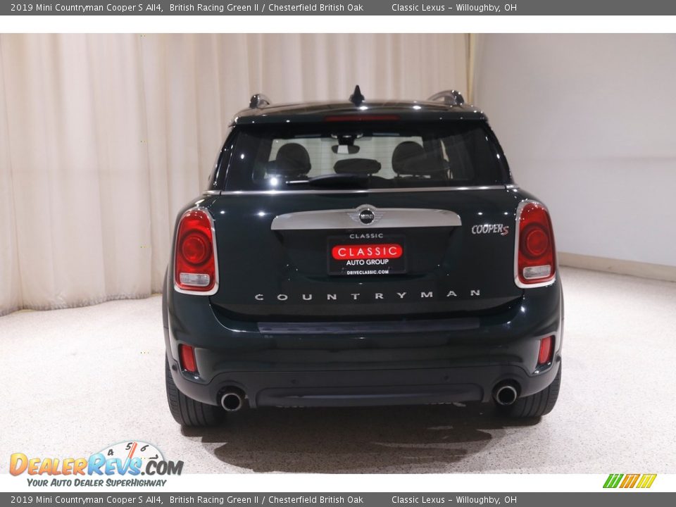 2019 Mini Countryman Cooper S All4 British Racing Green II / Chesterfield British Oak Photo #19
