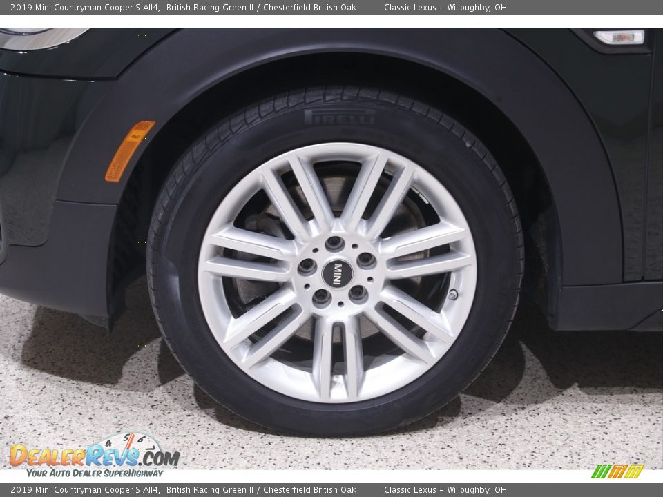 2019 Mini Countryman Cooper S All4 British Racing Green II / Chesterfield British Oak Photo #21