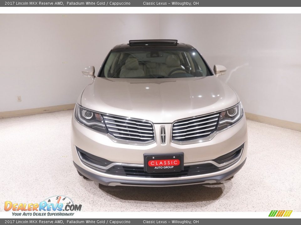 2017 Lincoln MKX Reserve AWD Palladium White Gold / Cappuccino Photo #2