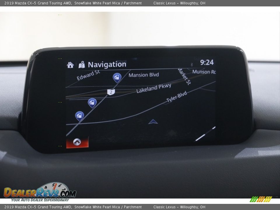 2019 Mazda CX-5 Grand Touring AWD Snowflake White Pearl Mica / Parchment Photo #10