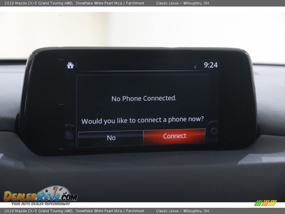 2019 Mazda CX-5 Grand Touring AWD Snowflake White Pearl Mica / Parchment Photo #11