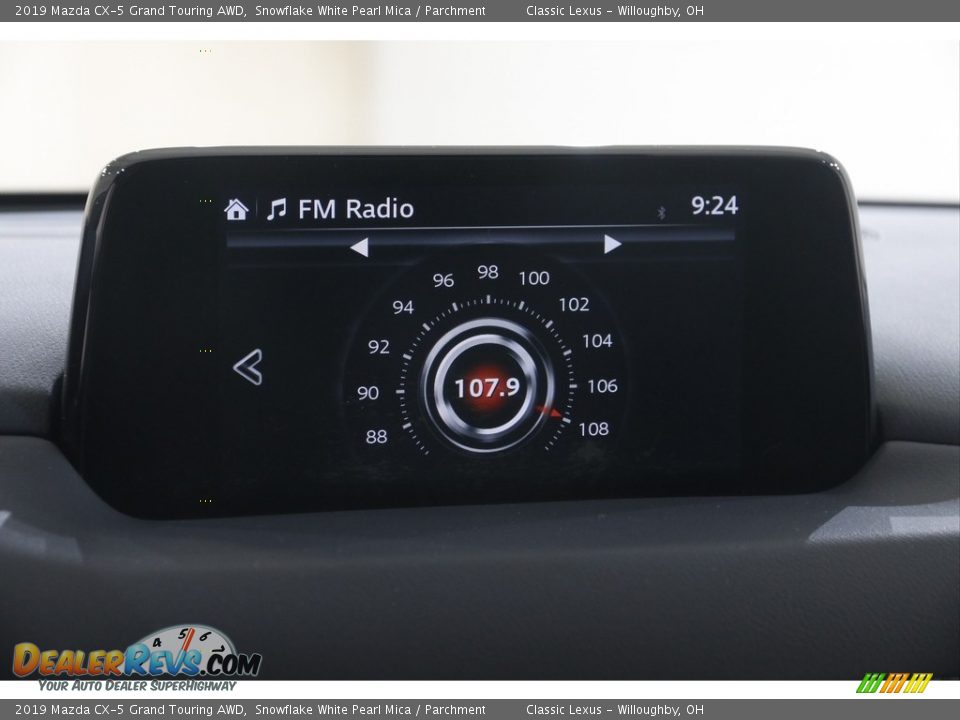 2019 Mazda CX-5 Grand Touring AWD Snowflake White Pearl Mica / Parchment Photo #12