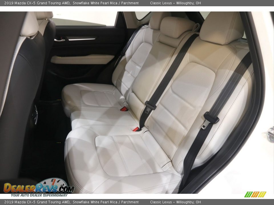 2019 Mazda CX-5 Grand Touring AWD Snowflake White Pearl Mica / Parchment Photo #18