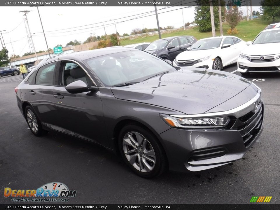 2020 Honda Accord LX Sedan Modern Steel Metallic / Gray Photo #5