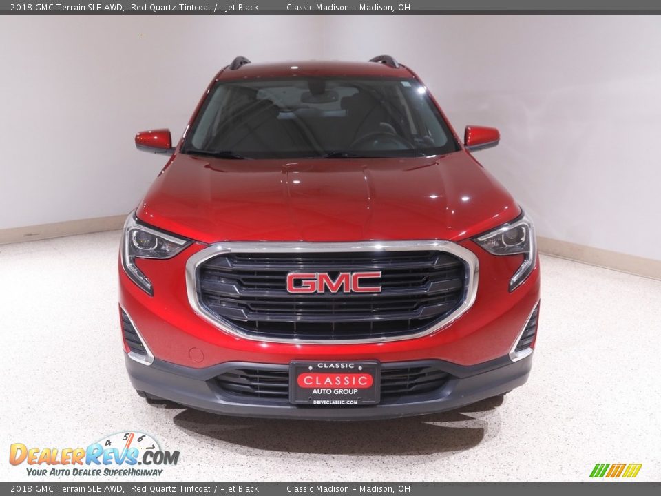 2018 GMC Terrain SLE AWD Red Quartz Tintcoat / ­Jet Black Photo #2
