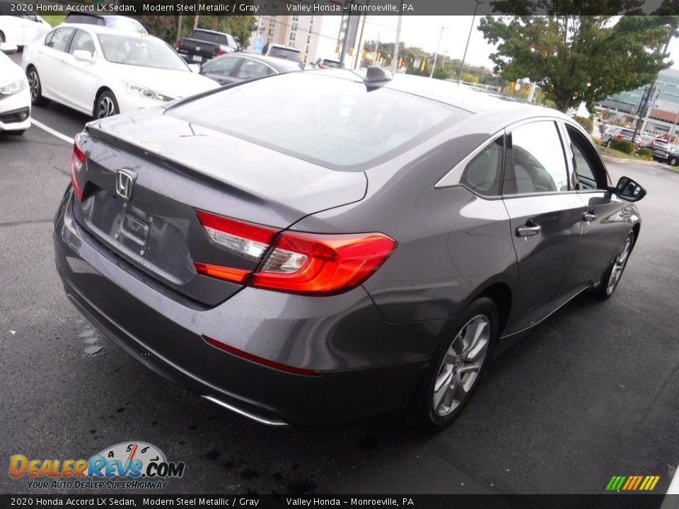 2020 Honda Accord LX Sedan Modern Steel Metallic / Gray Photo #6