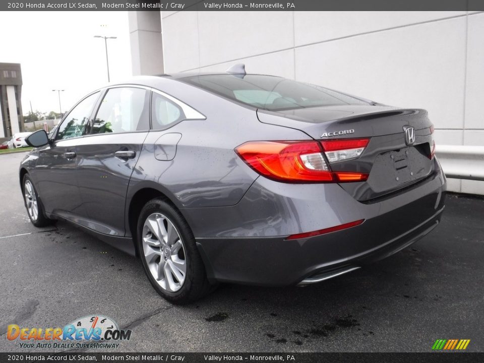 2020 Honda Accord LX Sedan Modern Steel Metallic / Gray Photo #8