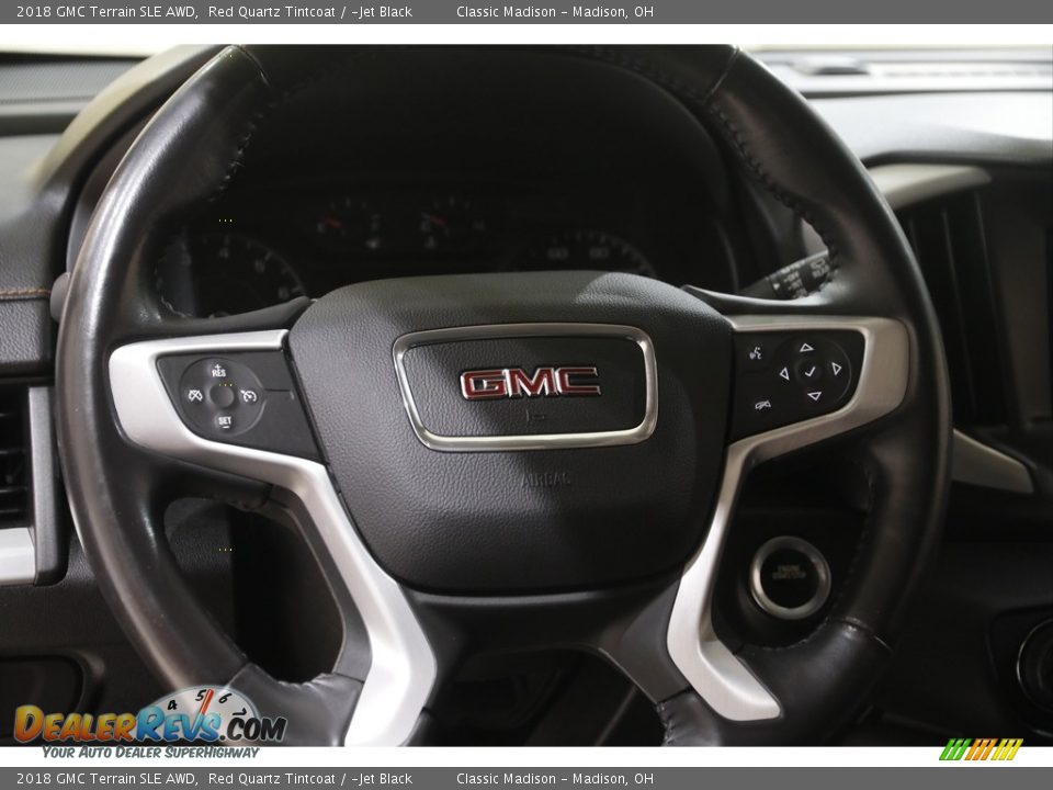 2018 GMC Terrain SLE AWD Red Quartz Tintcoat / ­Jet Black Photo #7