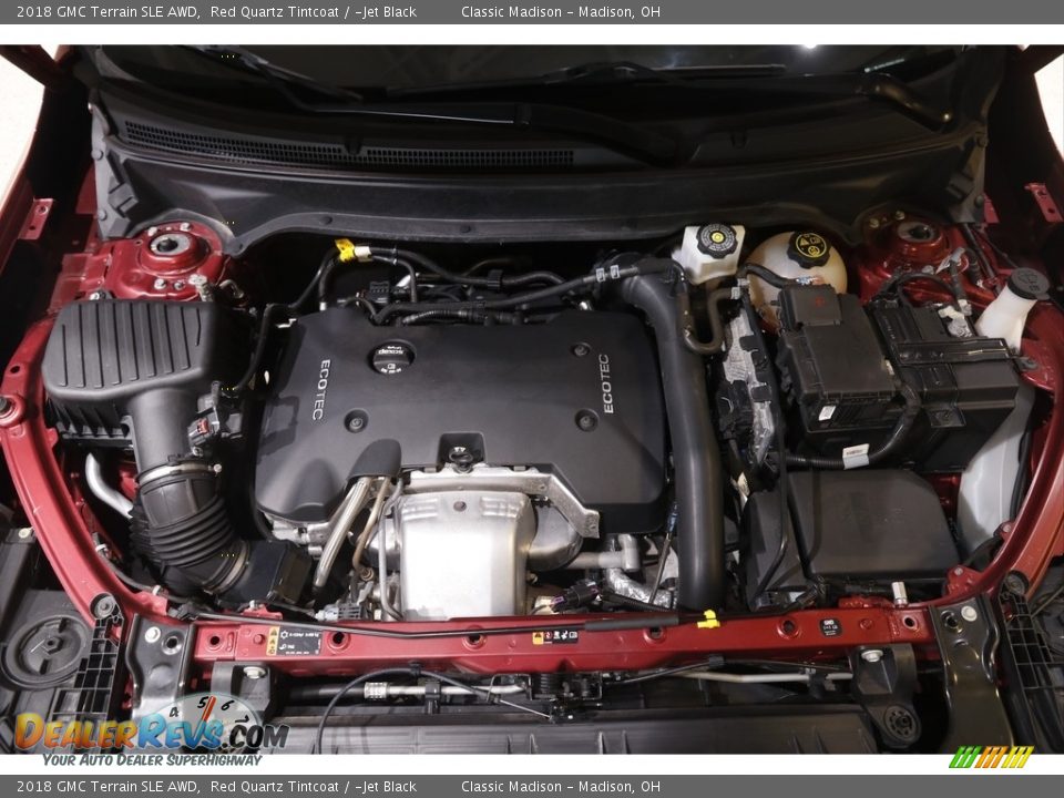 2018 GMC Terrain SLE AWD Red Quartz Tintcoat / ­Jet Black Photo #19