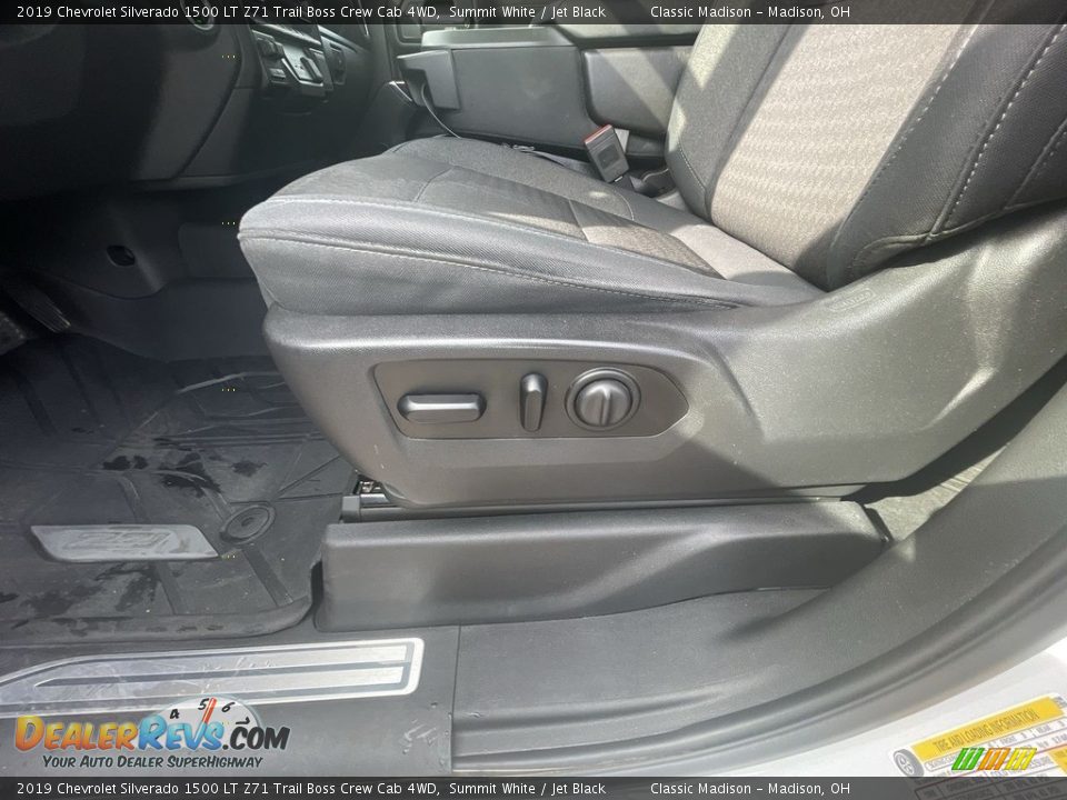 2019 Chevrolet Silverado 1500 LT Z71 Trail Boss Crew Cab 4WD Summit White / Jet Black Photo #7