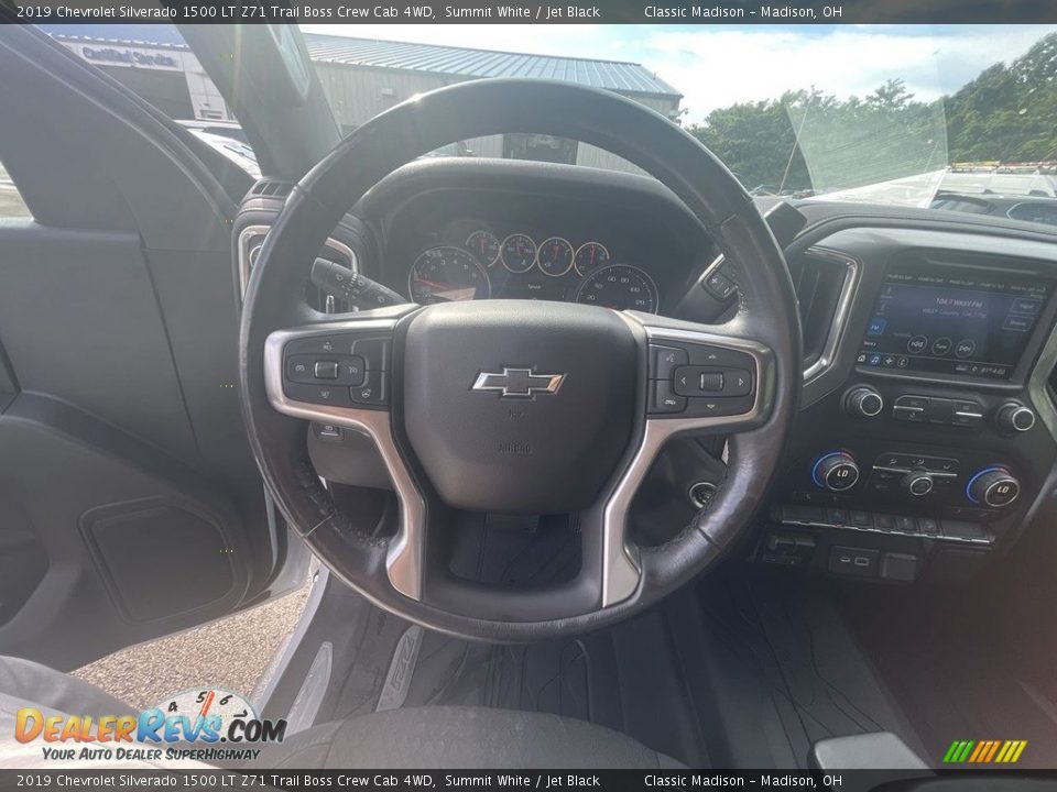 2019 Chevrolet Silverado 1500 LT Z71 Trail Boss Crew Cab 4WD Summit White / Jet Black Photo #9