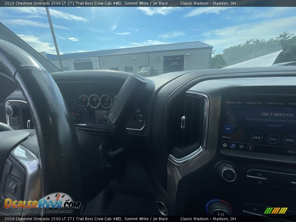 2019 Chevrolet Silverado 1500 LT Z71 Trail Boss Crew Cab 4WD Summit White / Jet Black Photo #14