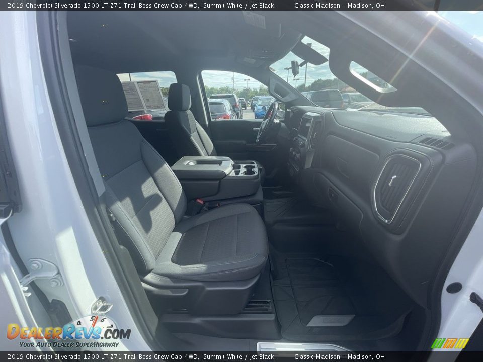 2019 Chevrolet Silverado 1500 LT Z71 Trail Boss Crew Cab 4WD Summit White / Jet Black Photo #18