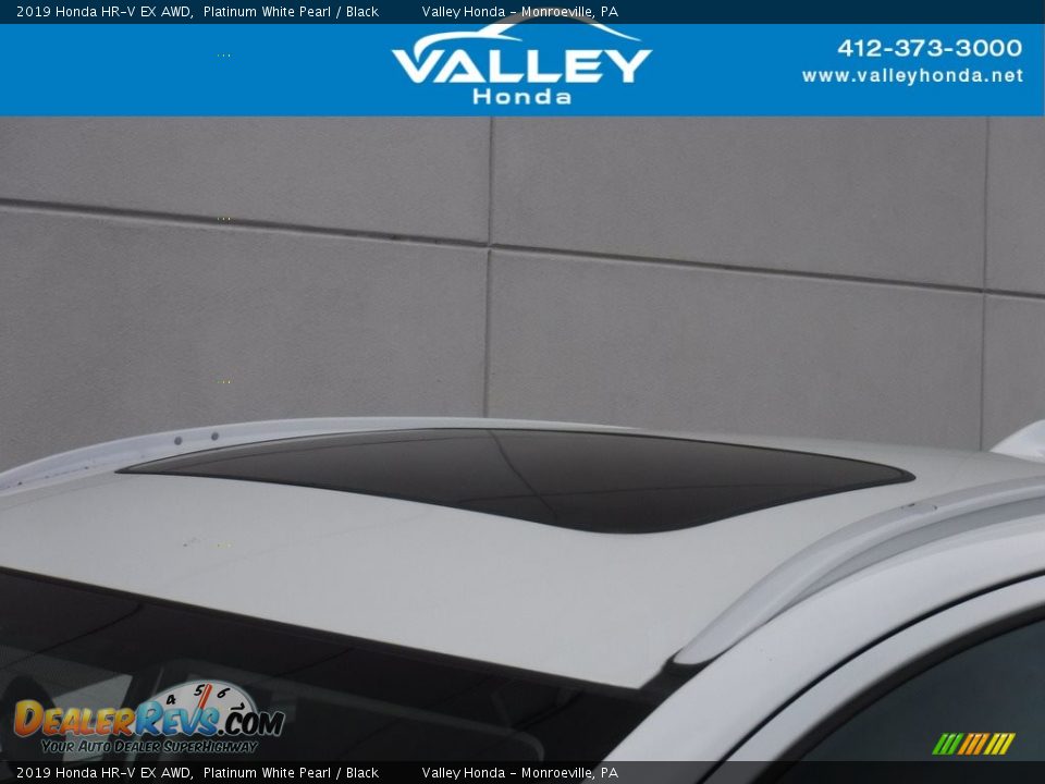 2019 Honda HR-V EX AWD Platinum White Pearl / Black Photo #4