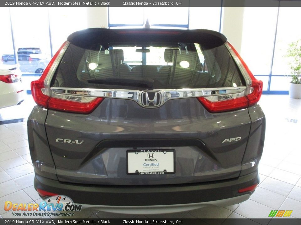 2019 Honda CR-V LX AWD Modern Steel Metallic / Black Photo #8