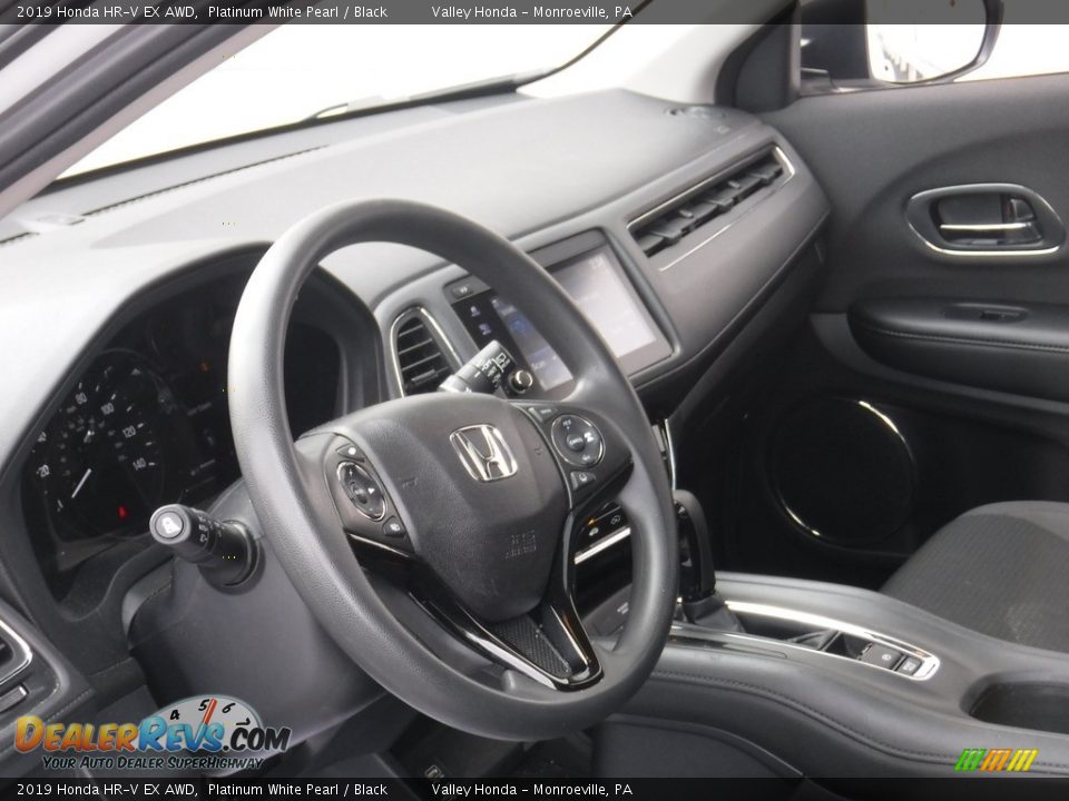 2019 Honda HR-V EX AWD Platinum White Pearl / Black Photo #11