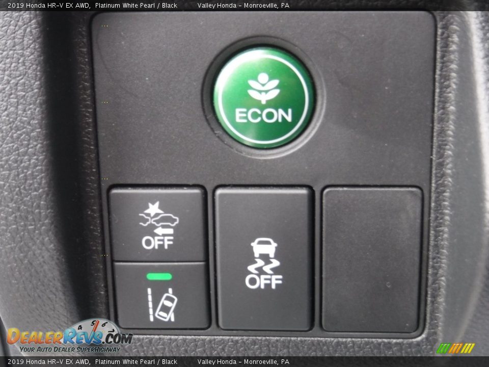 2019 Honda HR-V EX AWD Platinum White Pearl / Black Photo #12