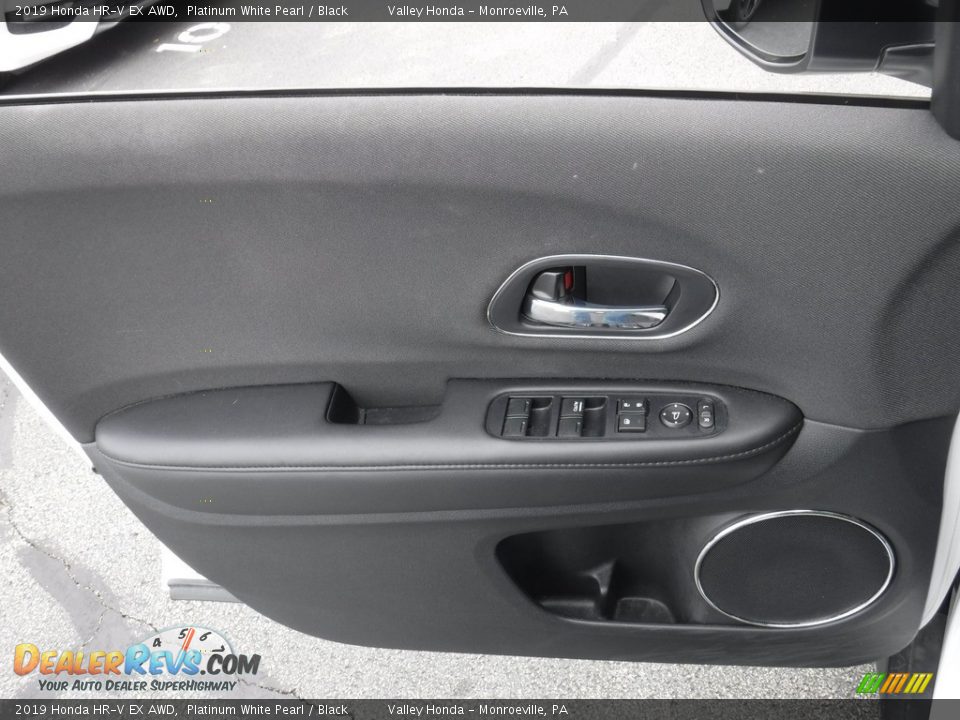 2019 Honda HR-V EX AWD Platinum White Pearl / Black Photo #13