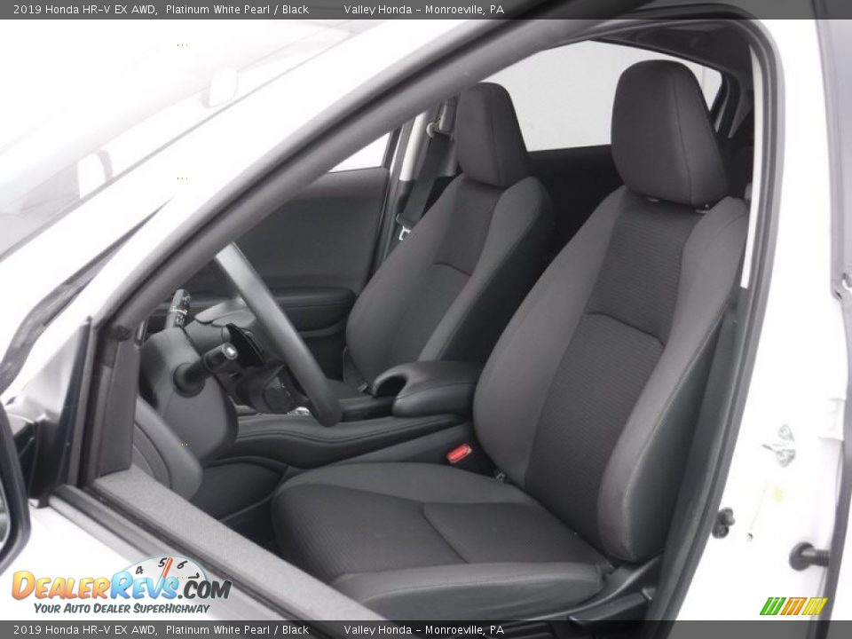 2019 Honda HR-V EX AWD Platinum White Pearl / Black Photo #14