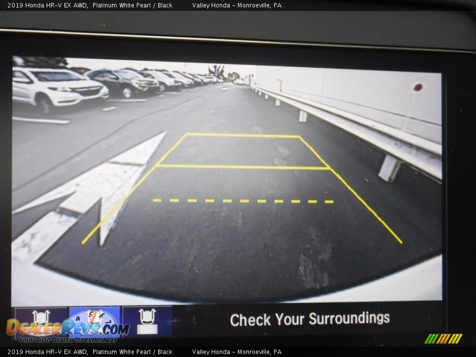 2019 Honda HR-V EX AWD Platinum White Pearl / Black Photo #19