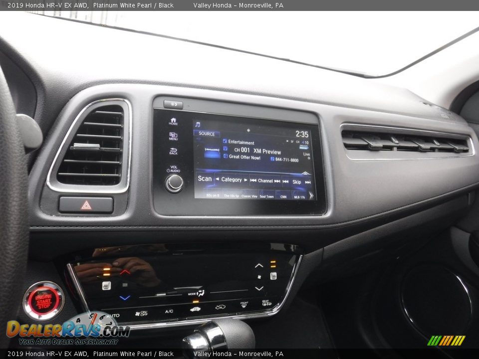 2019 Honda HR-V EX AWD Platinum White Pearl / Black Photo #20