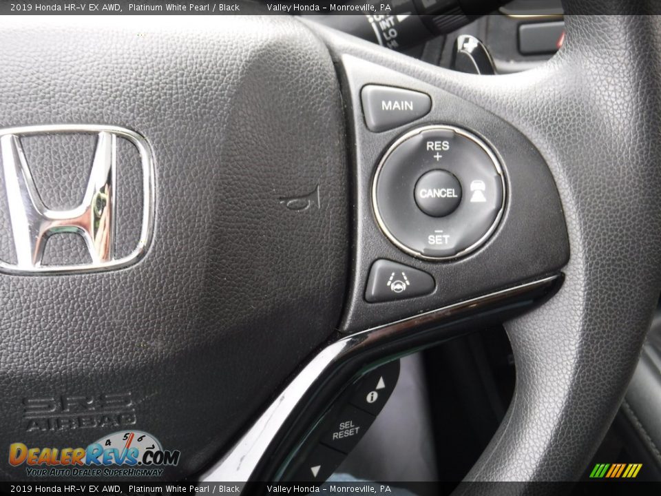 2019 Honda HR-V EX AWD Platinum White Pearl / Black Photo #24